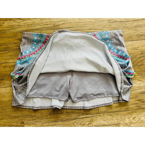 Lucky in Love Desert Vibes Ruched Skort Tennis Golf Athletic Active XL - Picture 7 of 7